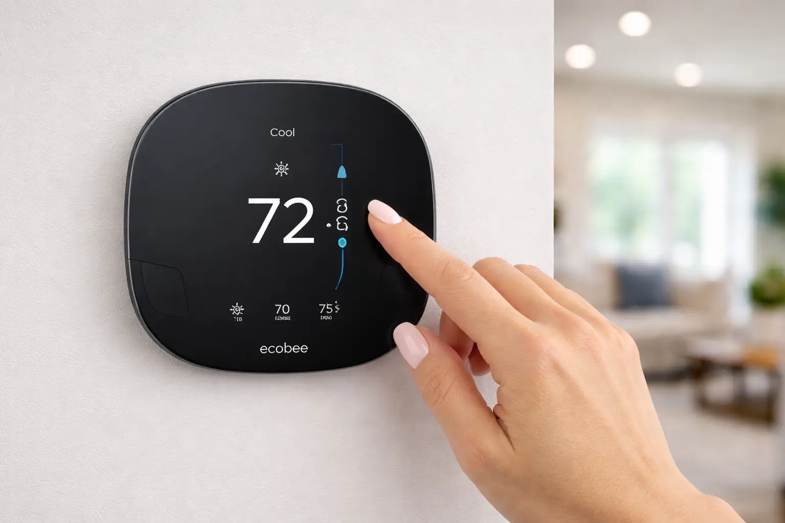 Hand thermostat